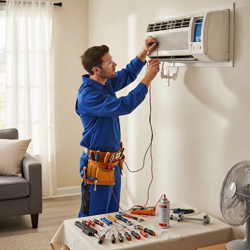 Yenimahalle Airfel Airfel klima gaz dolumu ve bakım – Enerji verimliliği artırıldı. - Teknik servis örneği